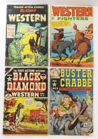 (4) VINTAGE WESTERN COMICS