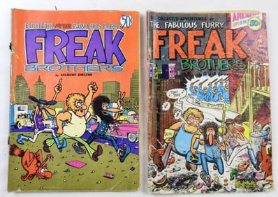 (2) FREAK BROTHERS - OFF BEAT COMICS