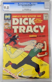 1959 DICK TRACY COMICS #131 CGC 9.0