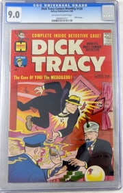 1960 DICK TRACY COMICS #139 CGC 9.0