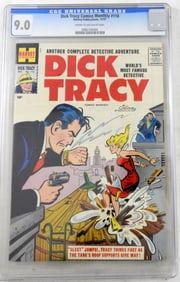 1957 DICK TRACY COMICS #118 CGC 9.0