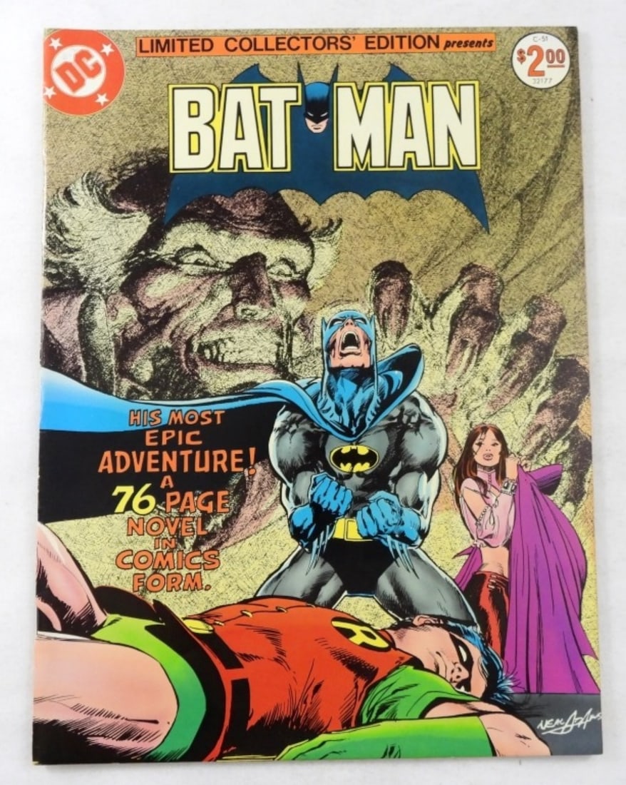 1977 DC LIMITED COLECTORS' BAT MAN #51 (1 of 2)