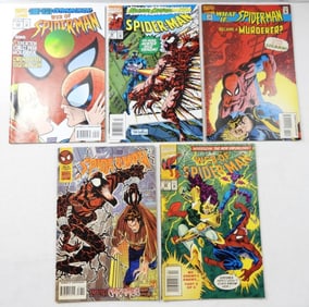 (5) MODERN MARVEL SPIDER-MAN COMIC LOT