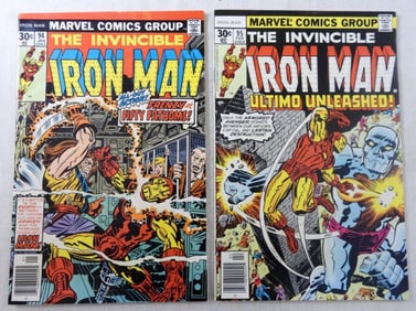 BRONZE MARVEL IRON MAN # 95 & # 96