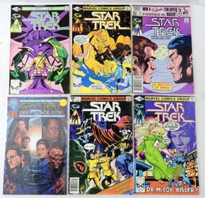 (6) STAR TREK COMIC LOT
