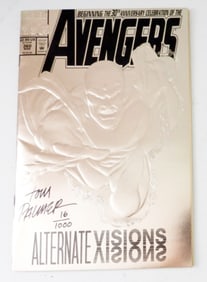 1993 MARVEL THE AVENGERS # 360 SIGNED w/COA