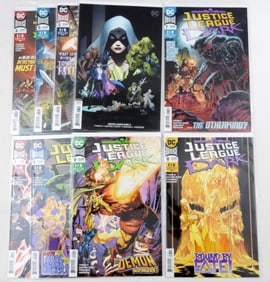 (9)MODERN DC JUSTICE LEAGUE DARK LOT