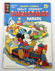 GOLD KEY 25C WALT DISNEY CHRISTMAS PARADE
