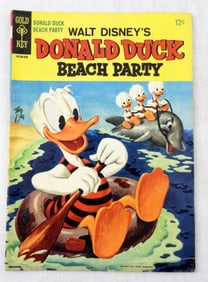 GOLD KEY 12C WALT DISNEY'S DONALD DUCK BEACH PARTY