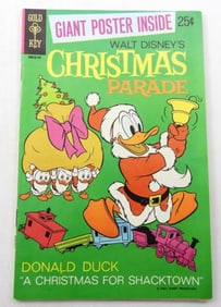 GOLD KEY 25C WALT DISNEY CHRISTMAS PARADE