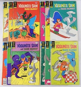 (12) BRONZE  GOLD KEY  YOSEMITE SAM & BUGS