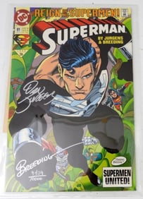 DC SUPERMAN #81 AUTO COPY