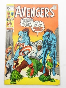 1970 MARVEL THE AVENGERS #78