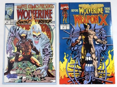 (2) MARVEL COMICS PRESENT WOLVERINE