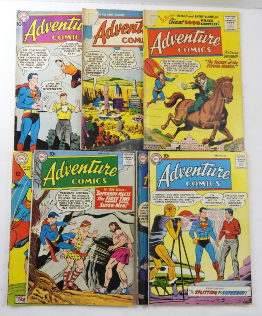 (7) DC SILVER AGE ADVENTURE COMICS (1 of 2)