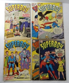 DC GOOD-VERY GOOD SUPERBOY COMICS (6)