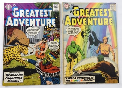 DC GREATEST ADVENTURE COMICS # 25 & 28