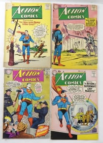 (4) DC ACTION COMICS! MIXED CONDITIONS