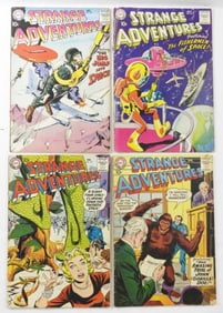 4 DC COMIC SILVER AGE STRANGE ADVENTURES