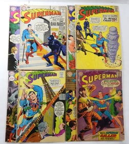 (8) SILVER AGE SUPERMAN COMIC BOOK LOT