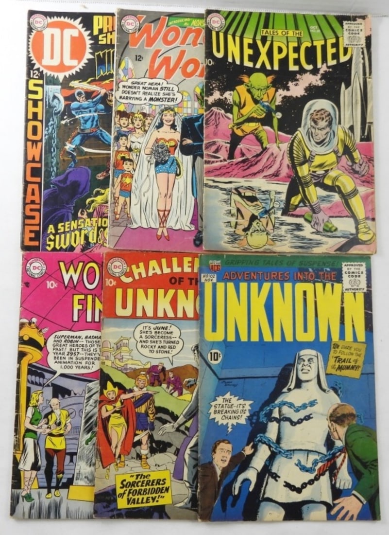 COMIC BOOK SILVER AGE DC COMICS LOT (1 of 2)