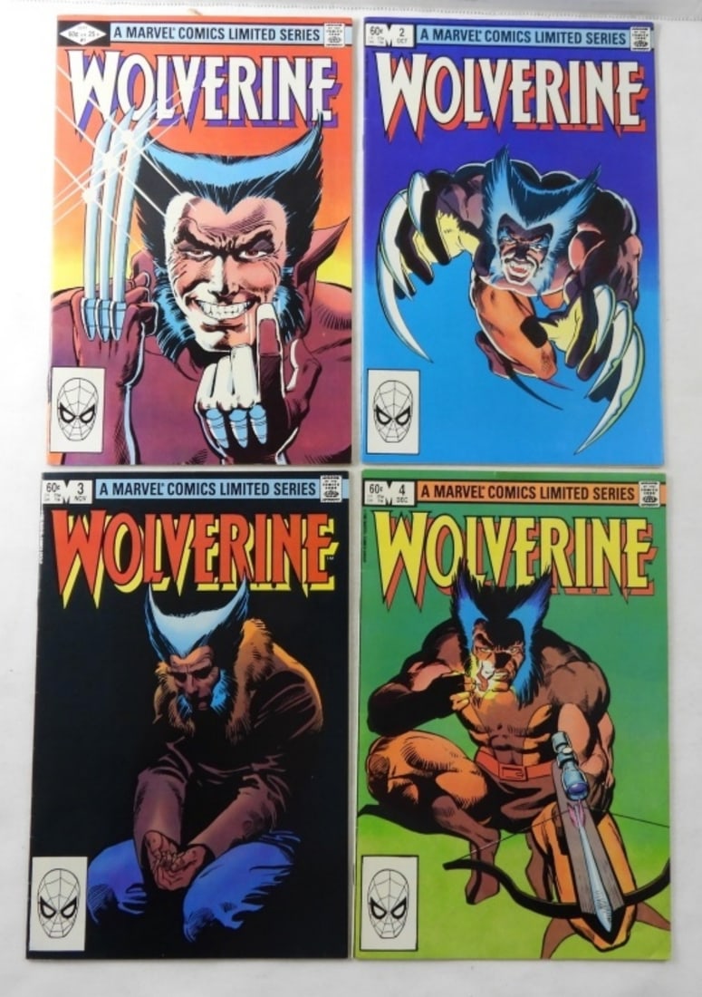 WOLVERINE COMPLETE LIMITED SERIES 1-4 1984 (1 of 2)