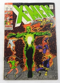 X-MEN VOL 1 NO 55, 1969 GOOD CONDITION