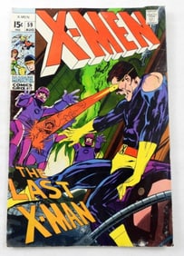 X-MEN VOL 1 NO 59 GOOD CONDITION 1969