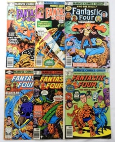(6) FANTASIC FOUR BRONZE AGE COMIC MIX