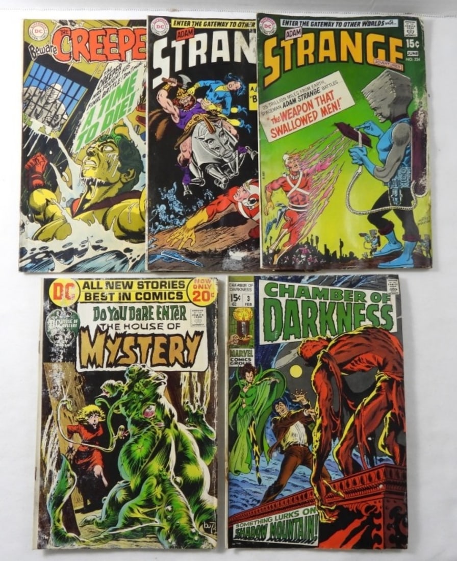 (5) DC MIXED COMIC LOT (1 of 2)