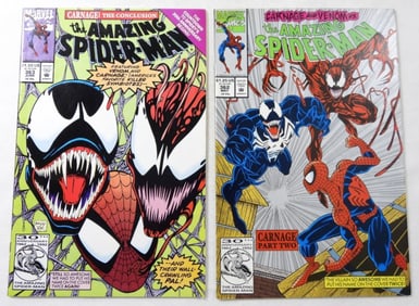 (2) MARVEL THE AMAZING SPIDER-MAN #362-363
