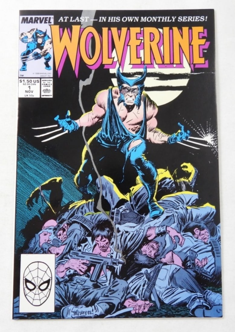 MARVEL 1988 #1 WOLVERINE (1 of 3)