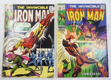 1968 MARVEL IRON MAN #10 & #11