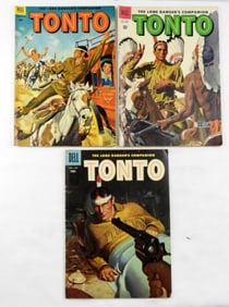 (3) DELL TONTO COMICS