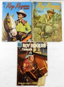 (3) DEL ROY ROGERS COMICS