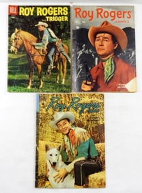 (3) DELL ROY ROGERS COMICS