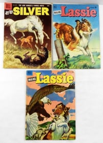 (3)  DELL GOLDEN AGE COMICS