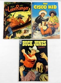 (3) DELL COWBOY COMIC MIX