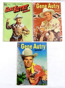 (3) DELL GENE AUTRY COMICS