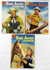 (3) DELL GENE AUTRY COMICS