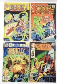 (4) CHARLTON COMICS GHOSTLY HAUNTS