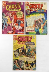 (3) CHARLTON COMICS GHOSTLY TALES