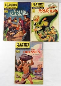 (3) CLASSICS ILLUSTRATED LOT