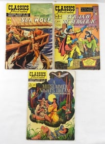 (3)GOLDEN AGE CLASSIC ILLUSTRATED