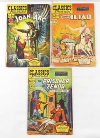(3) CLASSIC ILLUSTRATED LOT