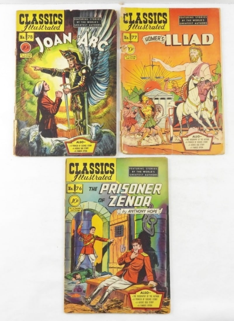 (3) CLASSIC ILLUSTRATED LOT (1 of 2)