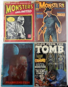 (4) MONSTER COMIC LOT