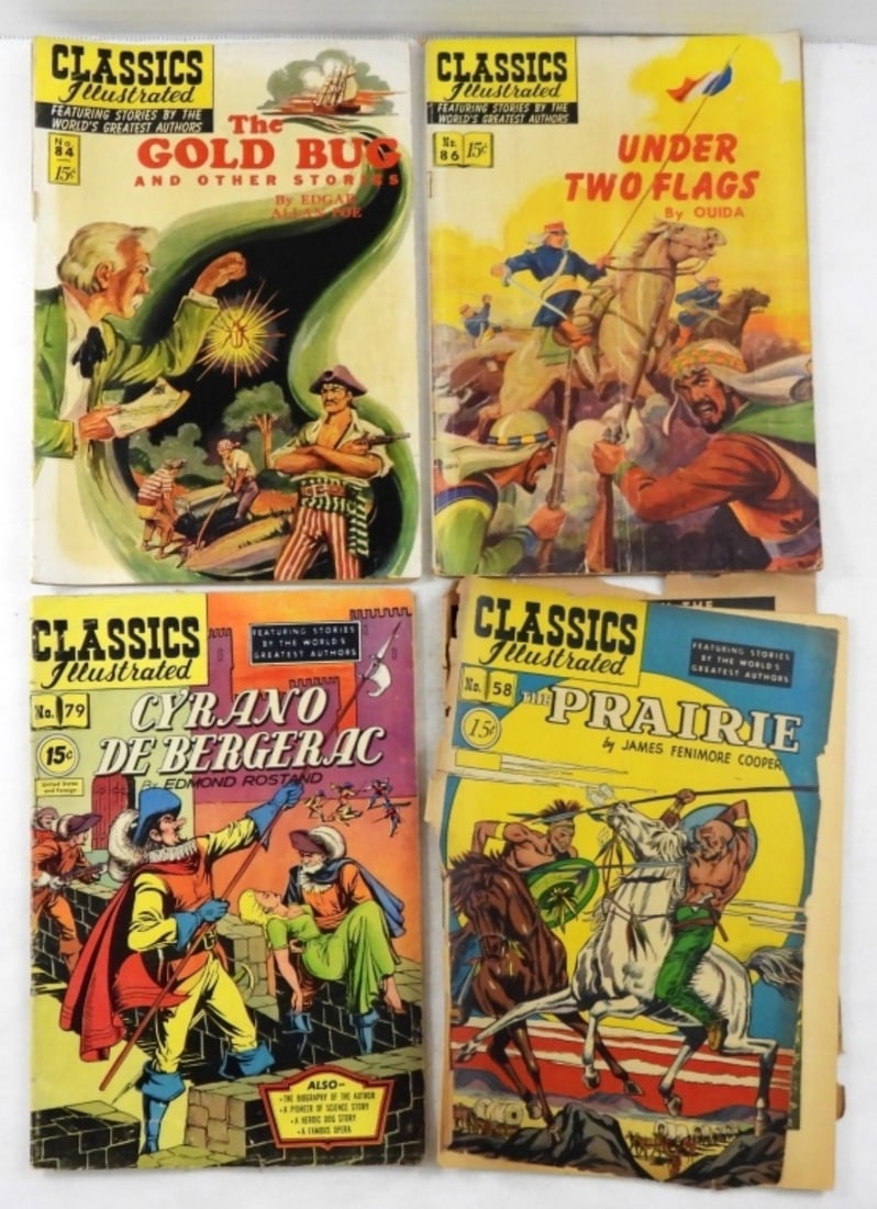 (4) CLASSICS ILLUSTRADED LOT (1 of 2)