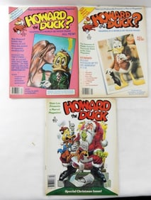 MARVEL HOWARD THE DUCK NO's 1-3
