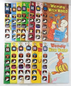 (13) HARVEY WENDY WITCH WORLD COMICS